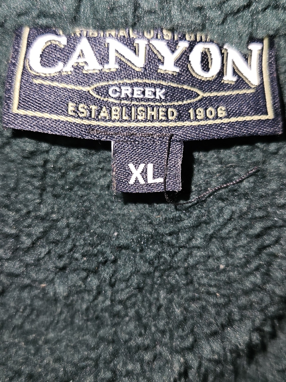 Canyon Creek Men's Graphic Zip-Up Hoodie Jacket - Picture 4 of 4